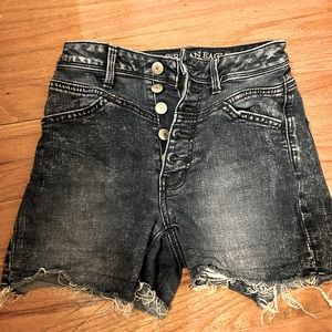 High Waisted Jean Shorts
